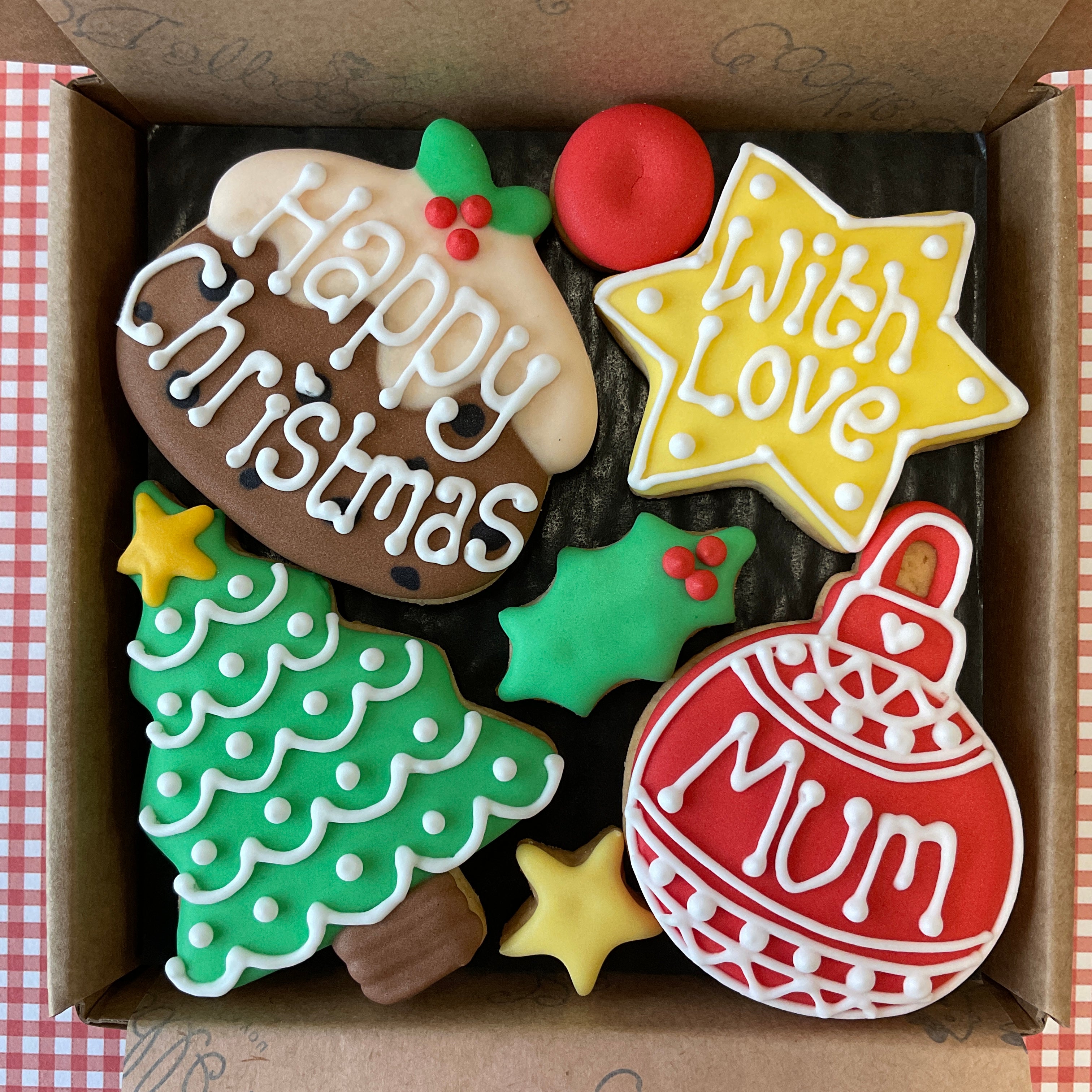 Christmas selection (small) Cookie Box