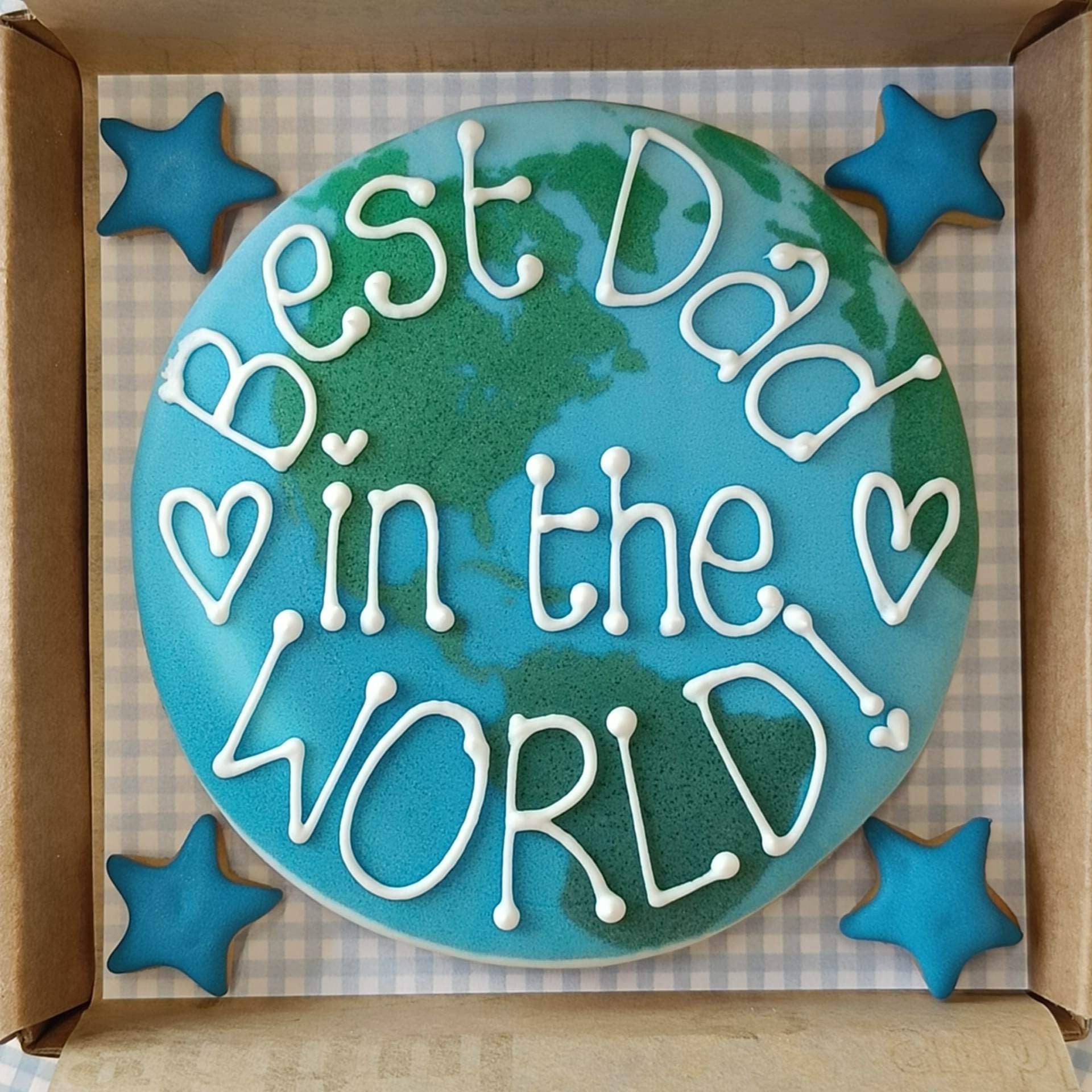 Worlds Best Dad Cookie Box