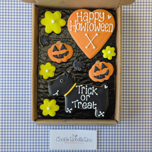 Dog lovers - Happy Howl-o-ween - Medium box