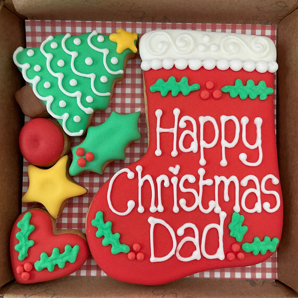 Christmas Stocking Cookie Box