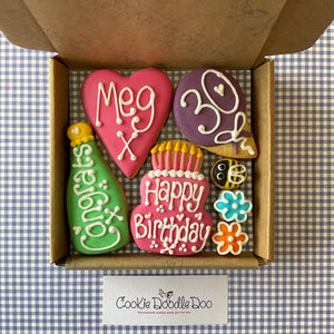 Congrats Birthday Cookie Box (small)