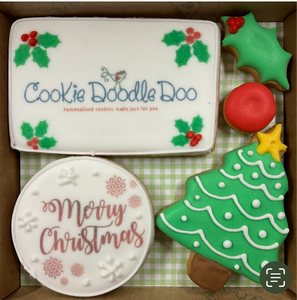 Christmas Corporate Cookie Box (Small)