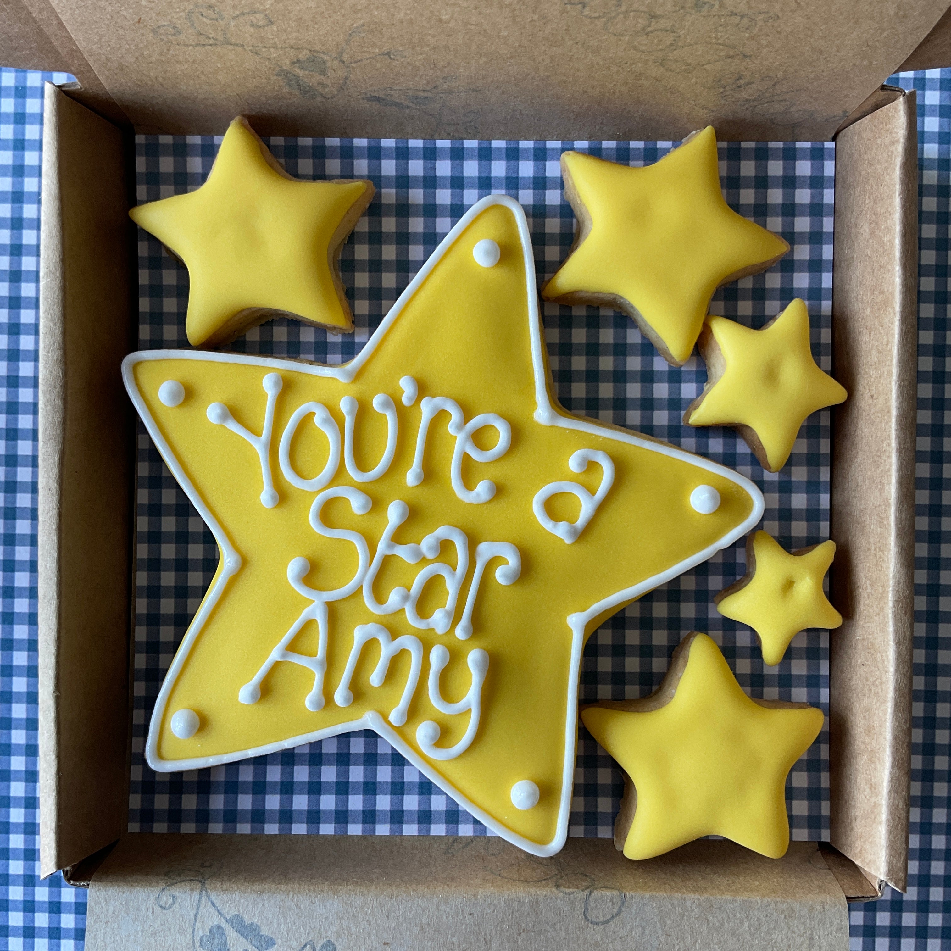 Star Cookie Box