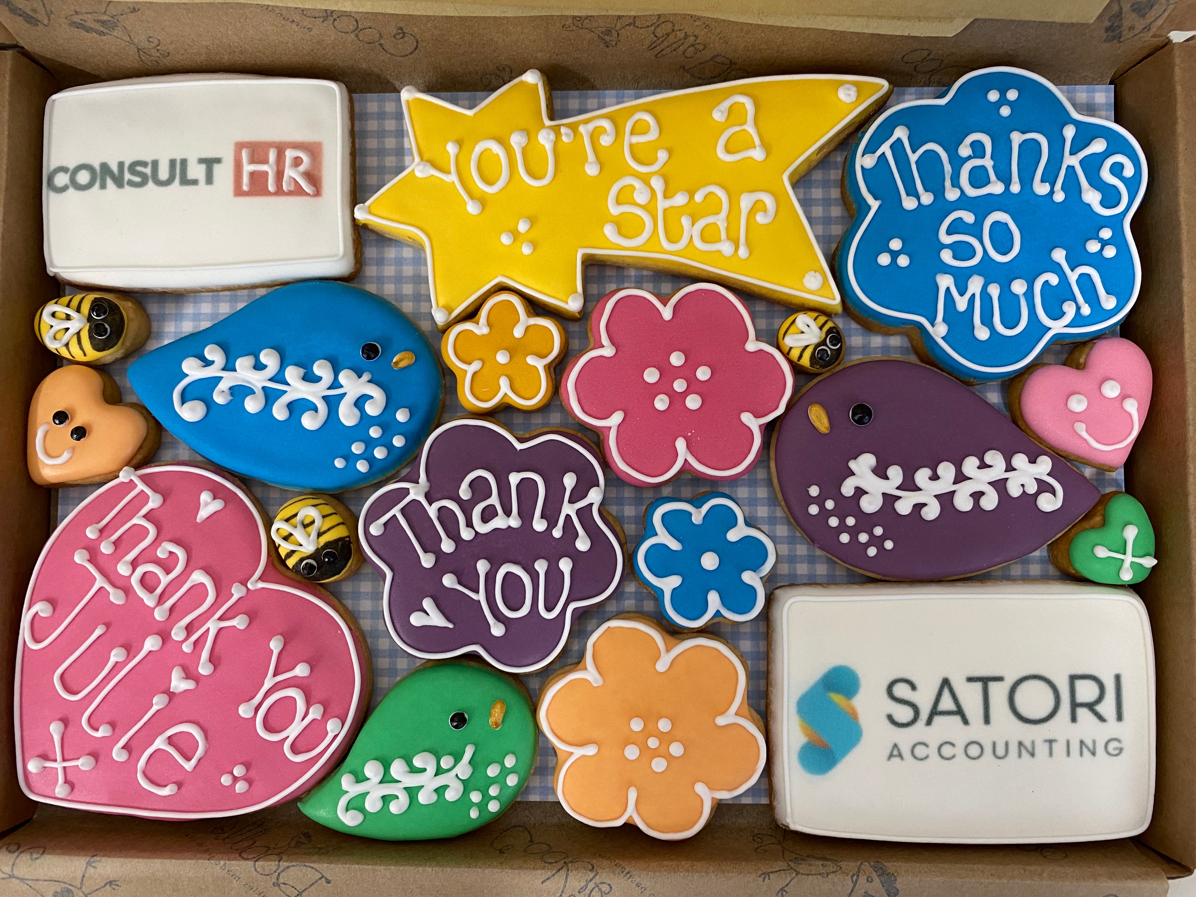 Corporate Thank You Cookie Box (Large)