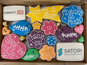 Corporate Thank You Cookie Box (Large)