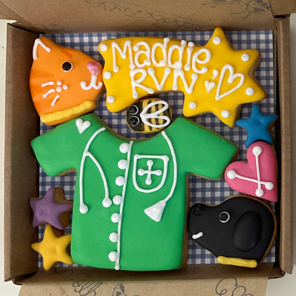 Vet / Vet Nurse, pet Carer Thank You Cookie Box