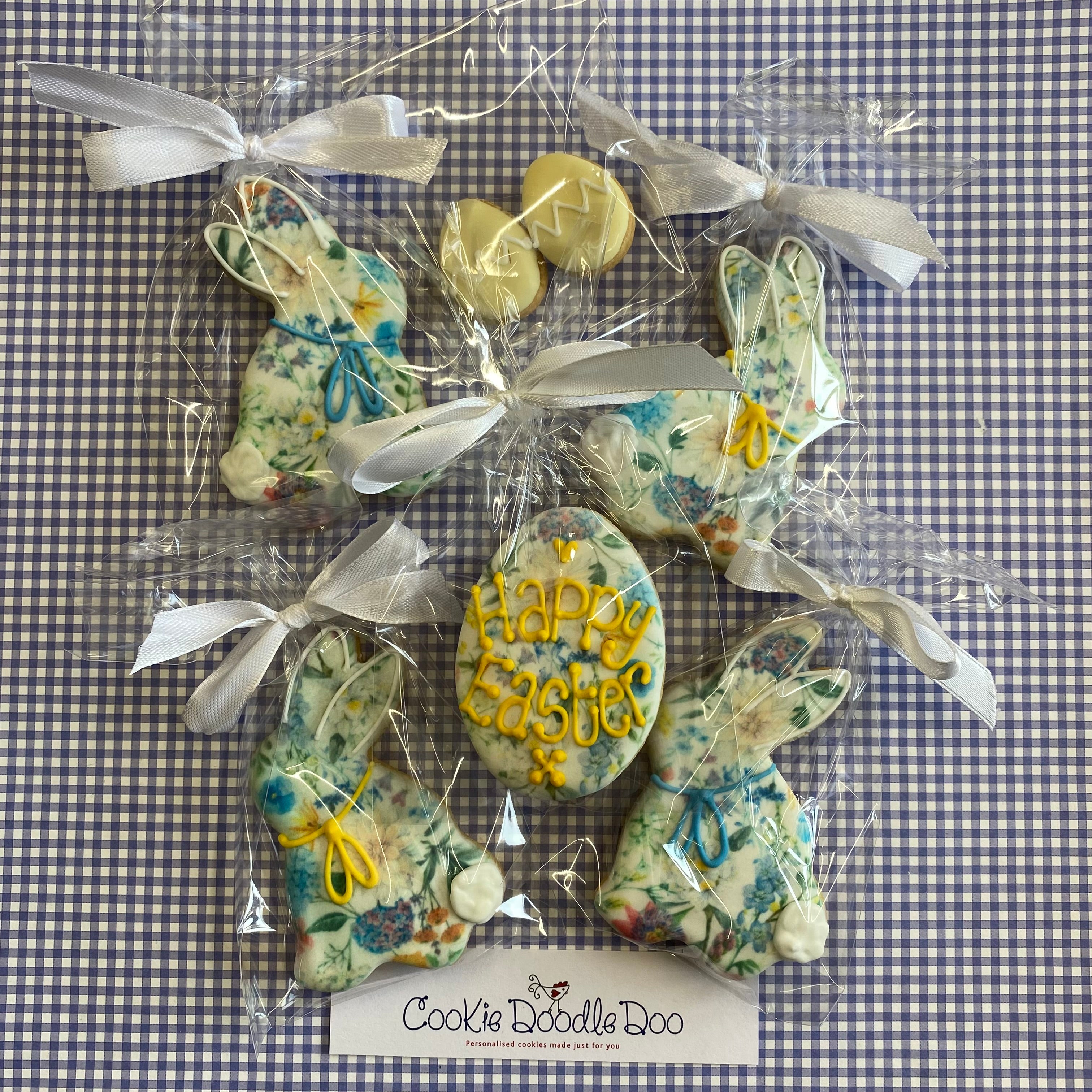 Easter Bunnies Cookie box
