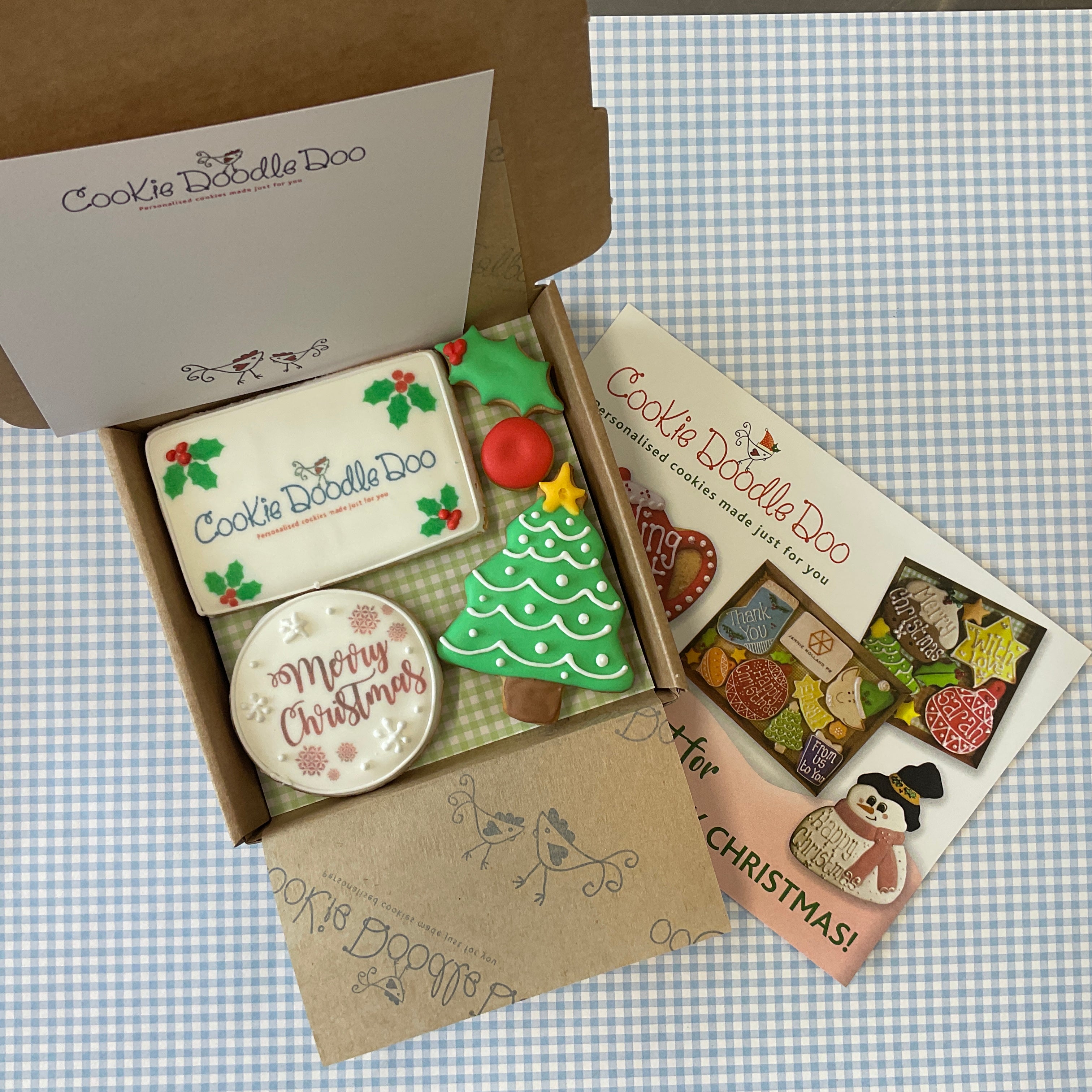 Christmas Corporate Cookie Box (Small)