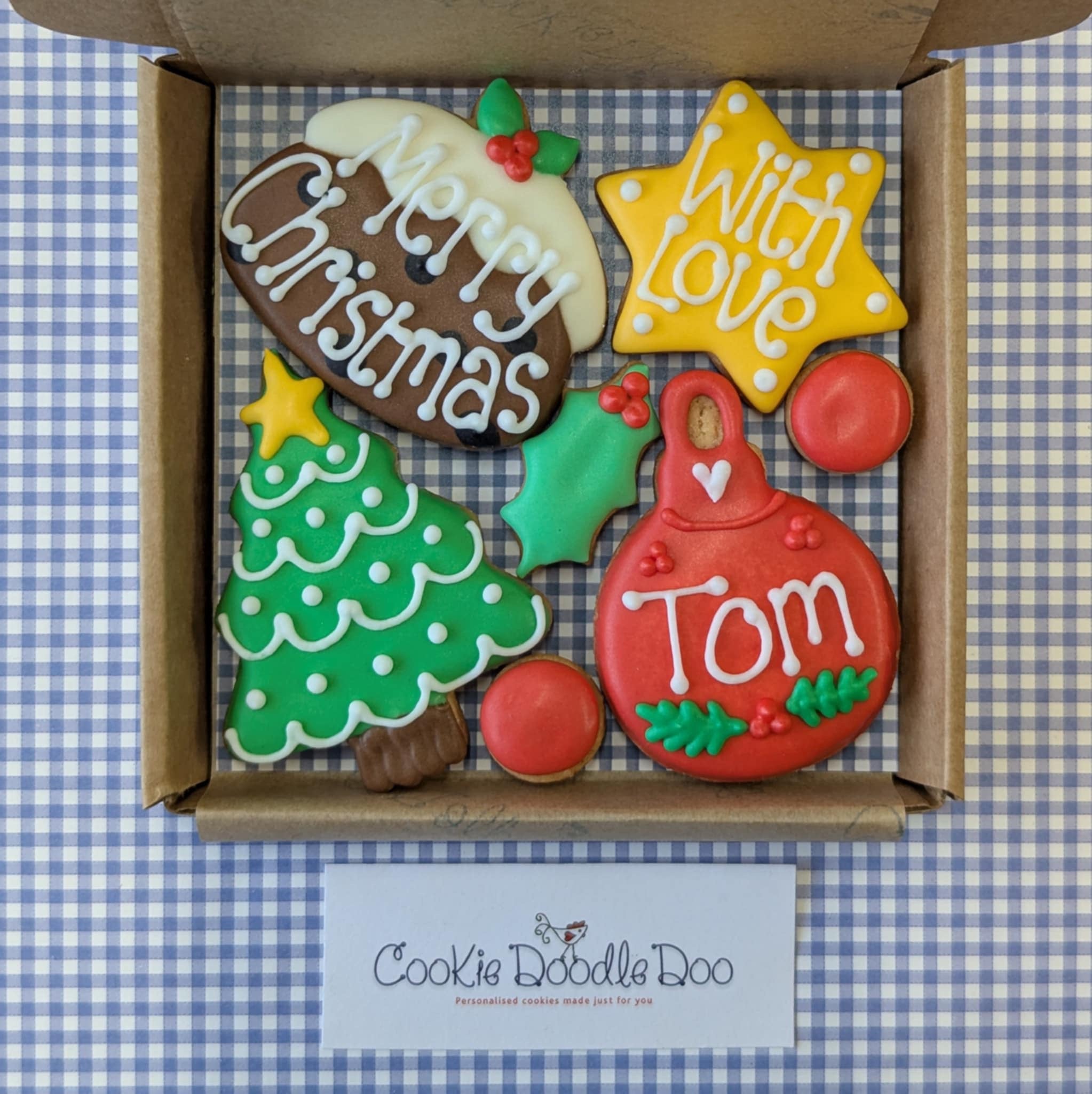 Christmas selection (small) Cookie Box