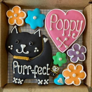Cat lovers Cookie Box- A Little Box of Joy