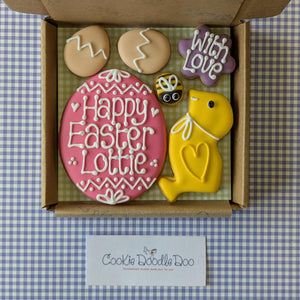 Easter Egg & Little Chick Cookie Box