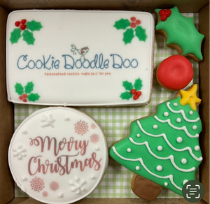 Christmas Corporate Cookie Box (Small)