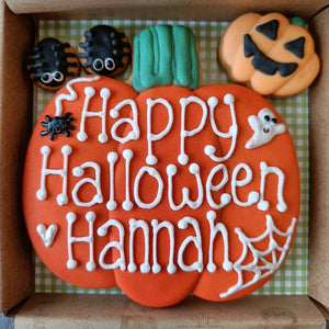 Happy Halloween pumpkin - little box of joy