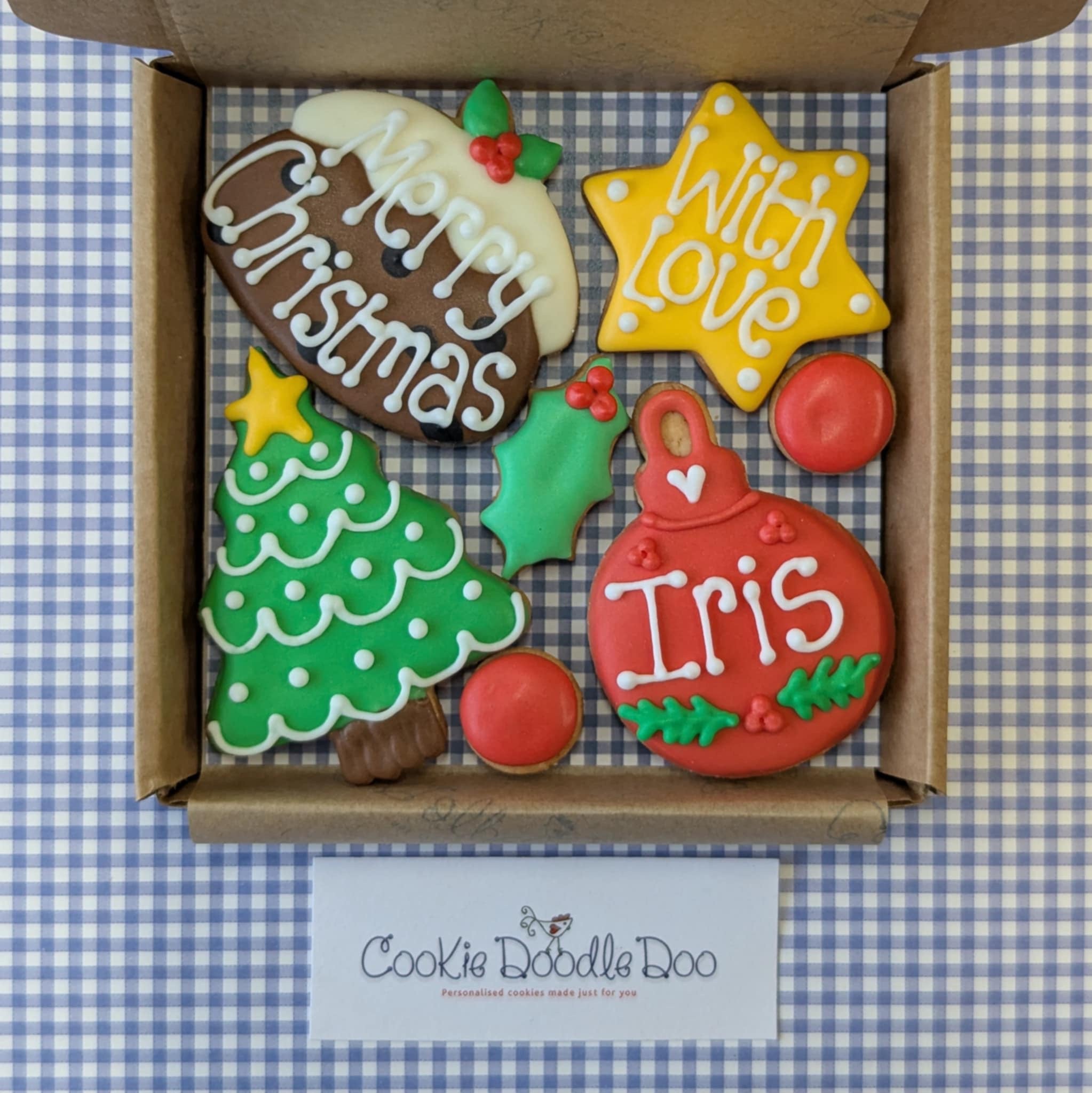 Christmas selection (small) Cookie Box