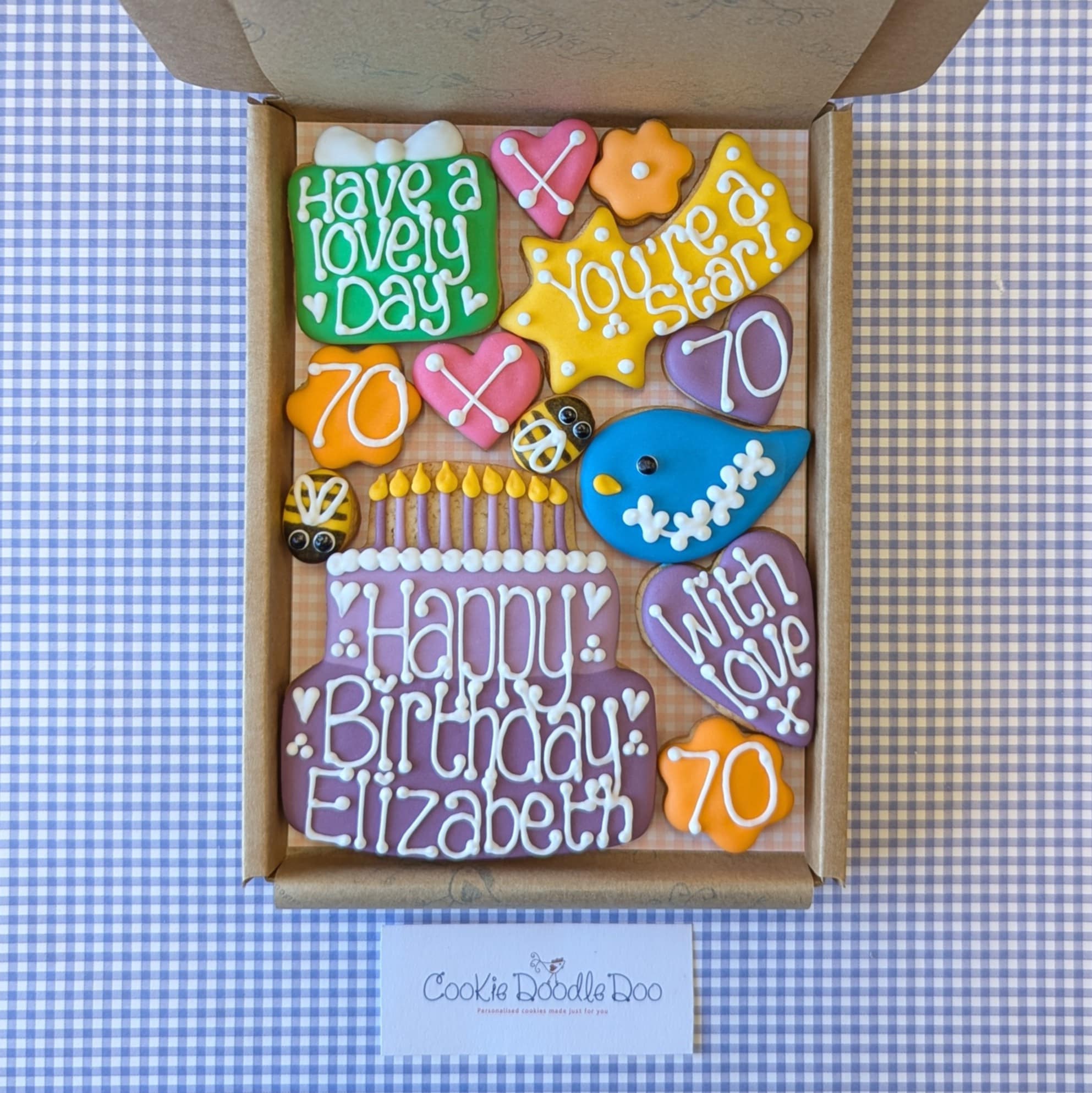 Birthday Cookie Box (Medium)