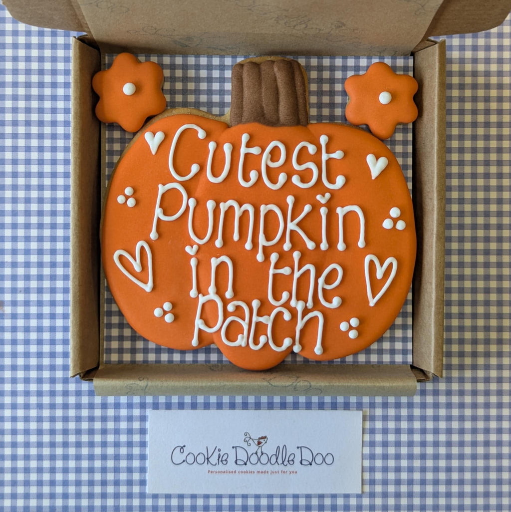 Cute Autumn Pumpkin - Little box of Joy