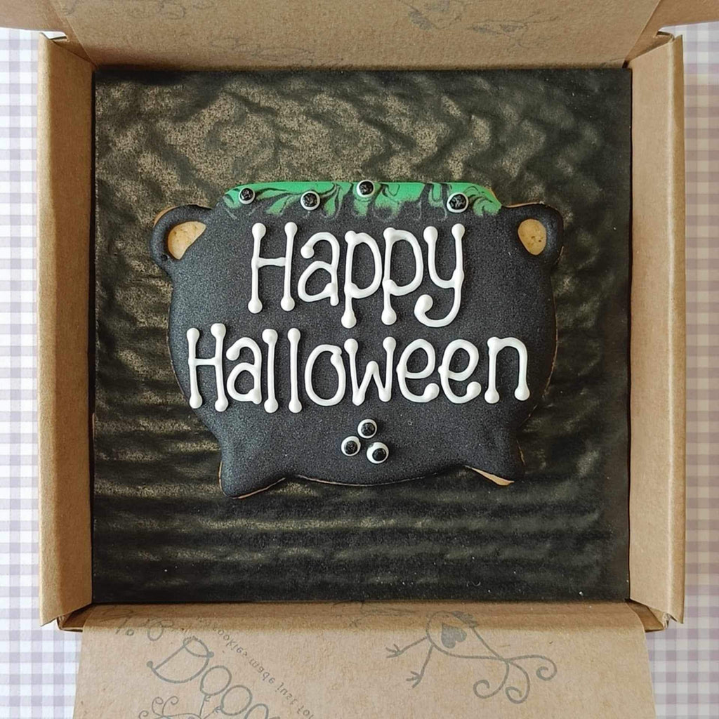 Fab Friday - Happy Halloween cauldron Cookie