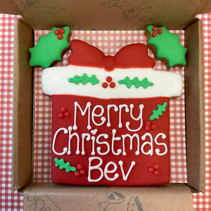 Christmas Present Cookie Box