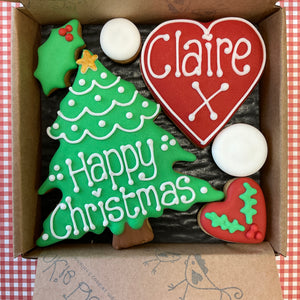 Christmas Tree Cookie Box