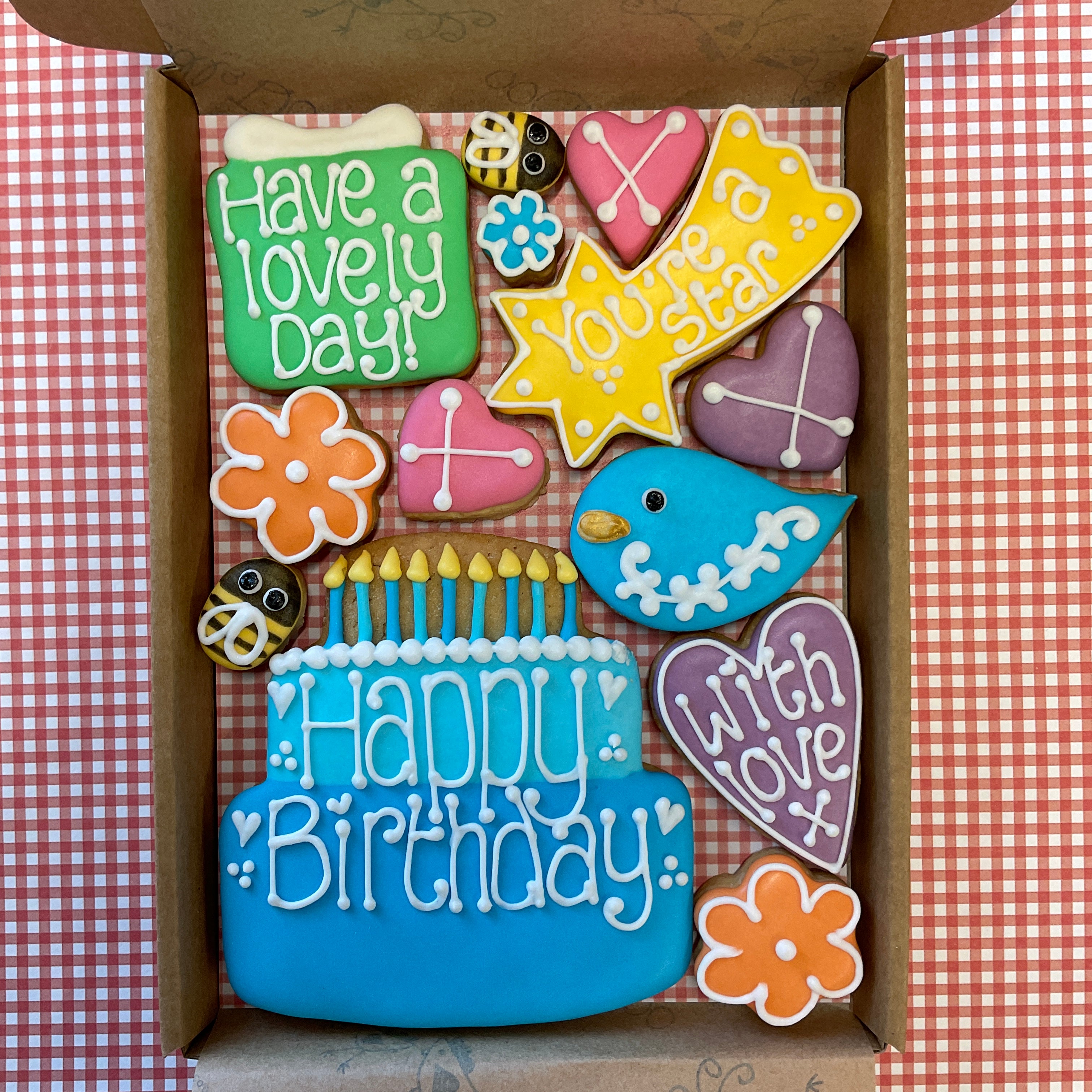 Birthday Cookie Box (Medium)