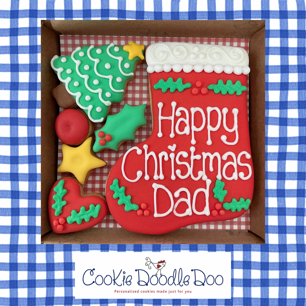 Christmas Stocking Cookie Box