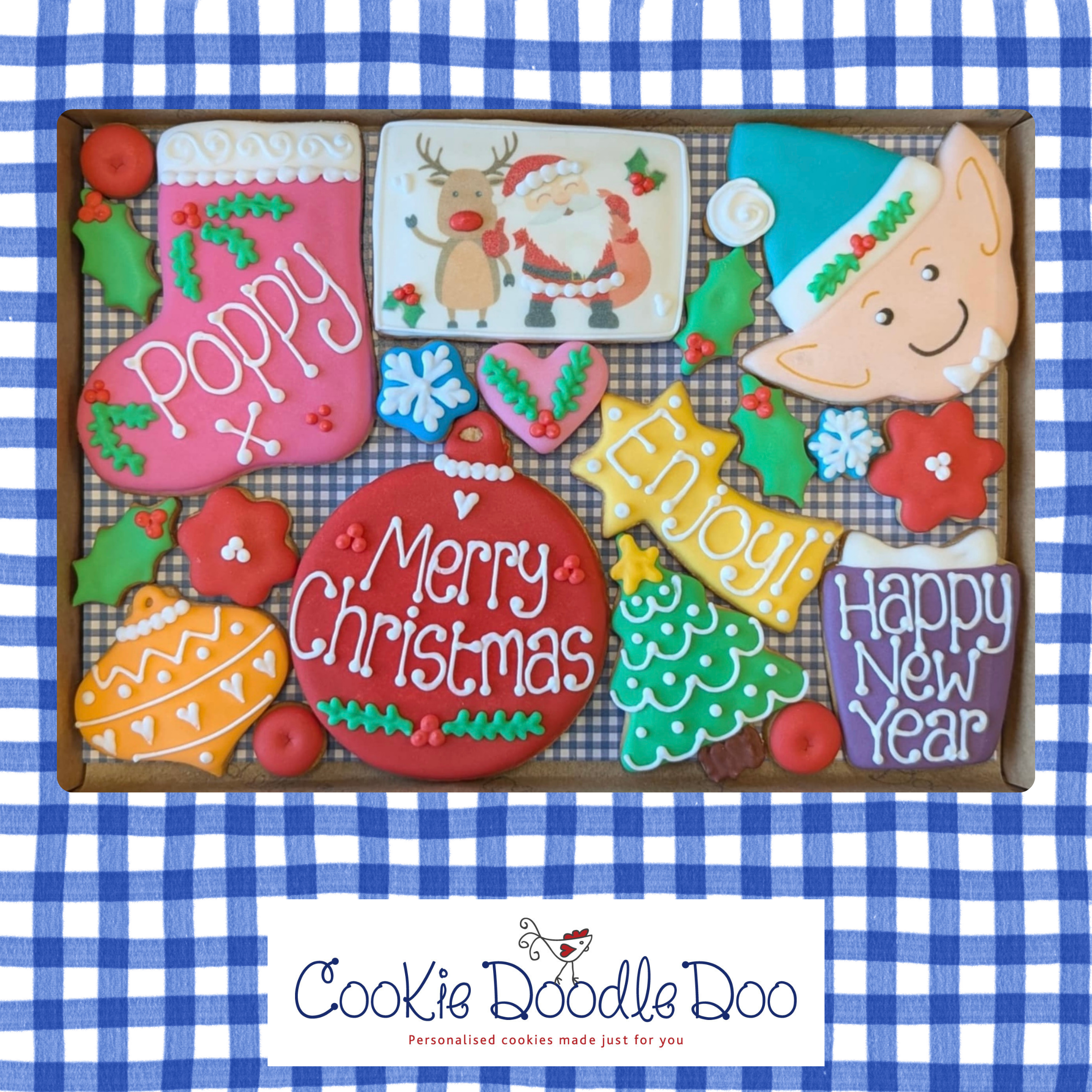 Christmas Cookie Box (Large)