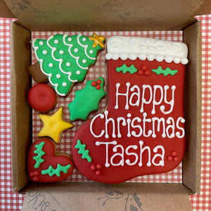 Christmas Stocking Cookie Box