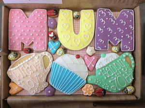 Mum -Tea themed Cookie Box (Large)
