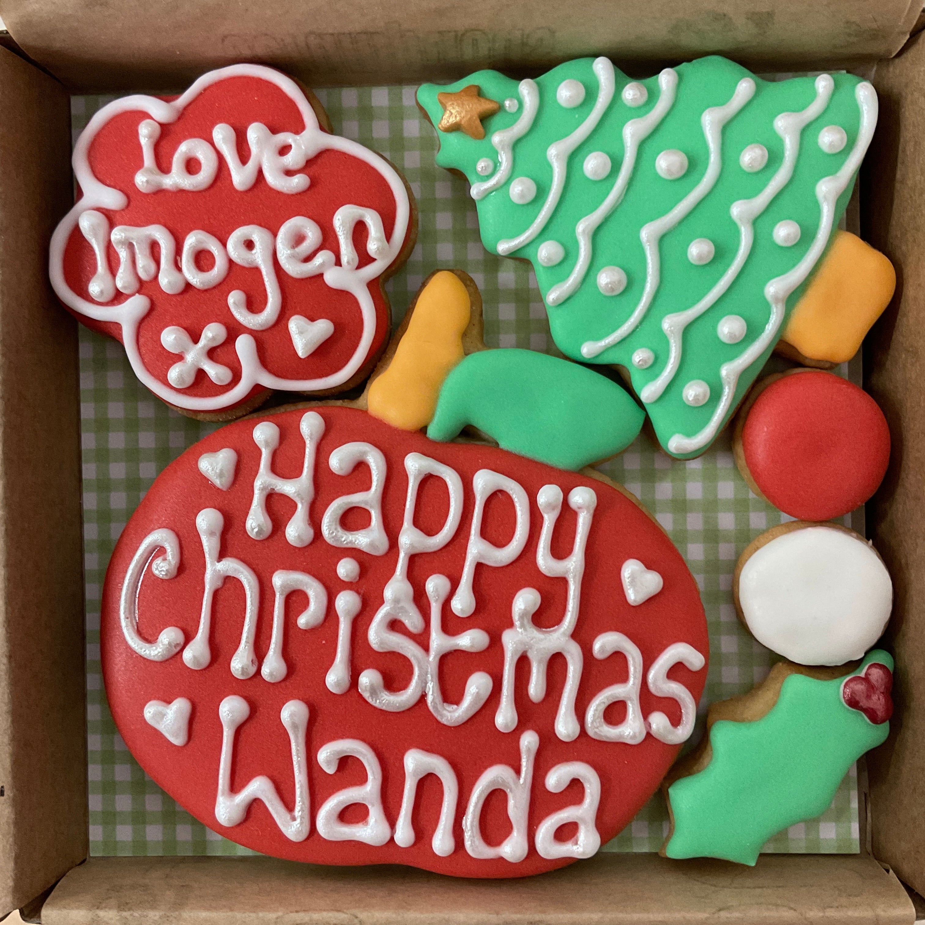 Teacher Christmas Thank you Cookie Box