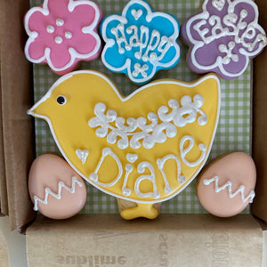 Easter Chick Cookie Box