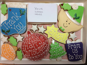 Corporate Christmas Cookie Box (Large)
