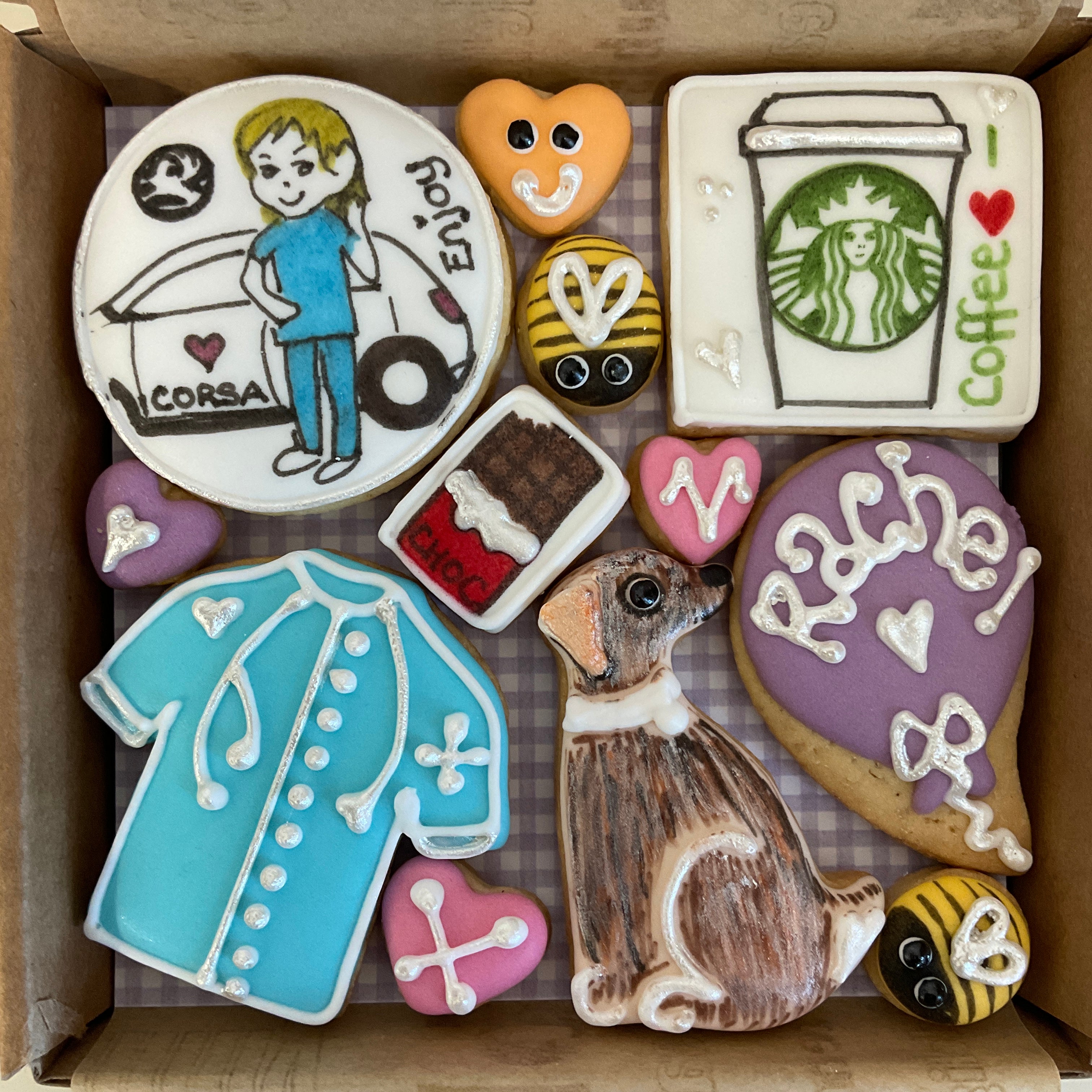 Little Box of Joy - Bespoke Cookie Box - Your choice