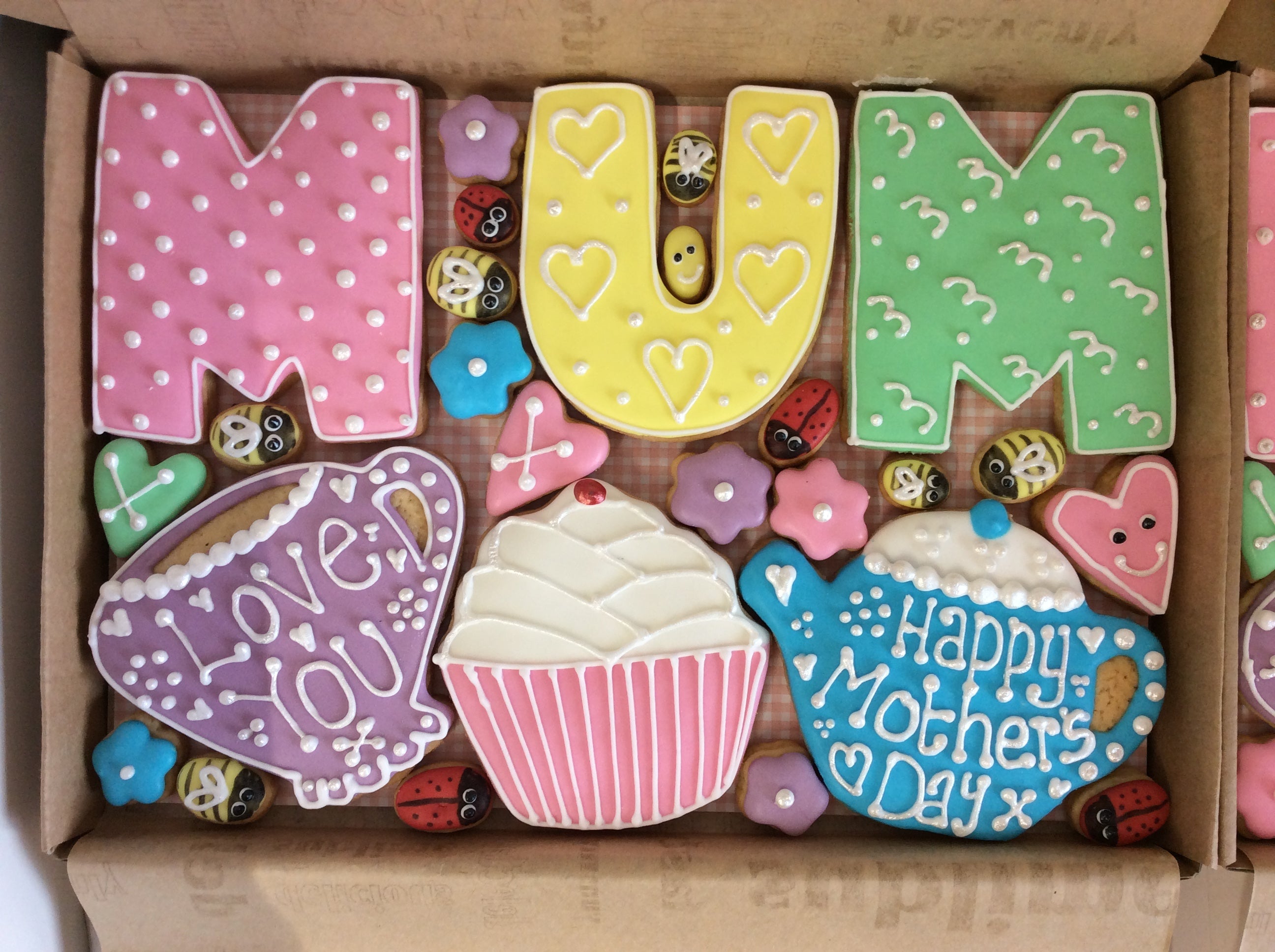 Mum -Tea themed Cookie Box (Large)