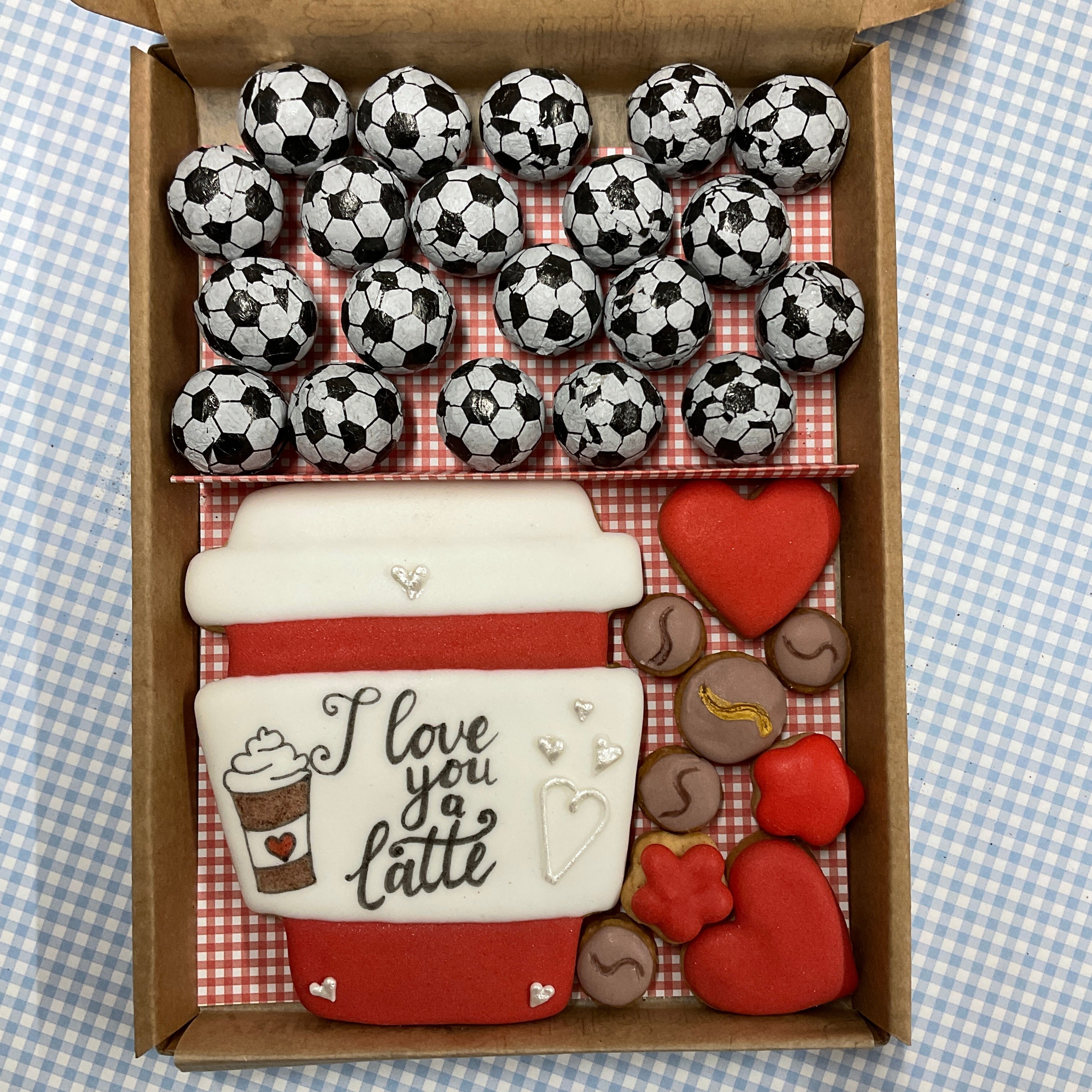 Love you a Latte Cookie Card