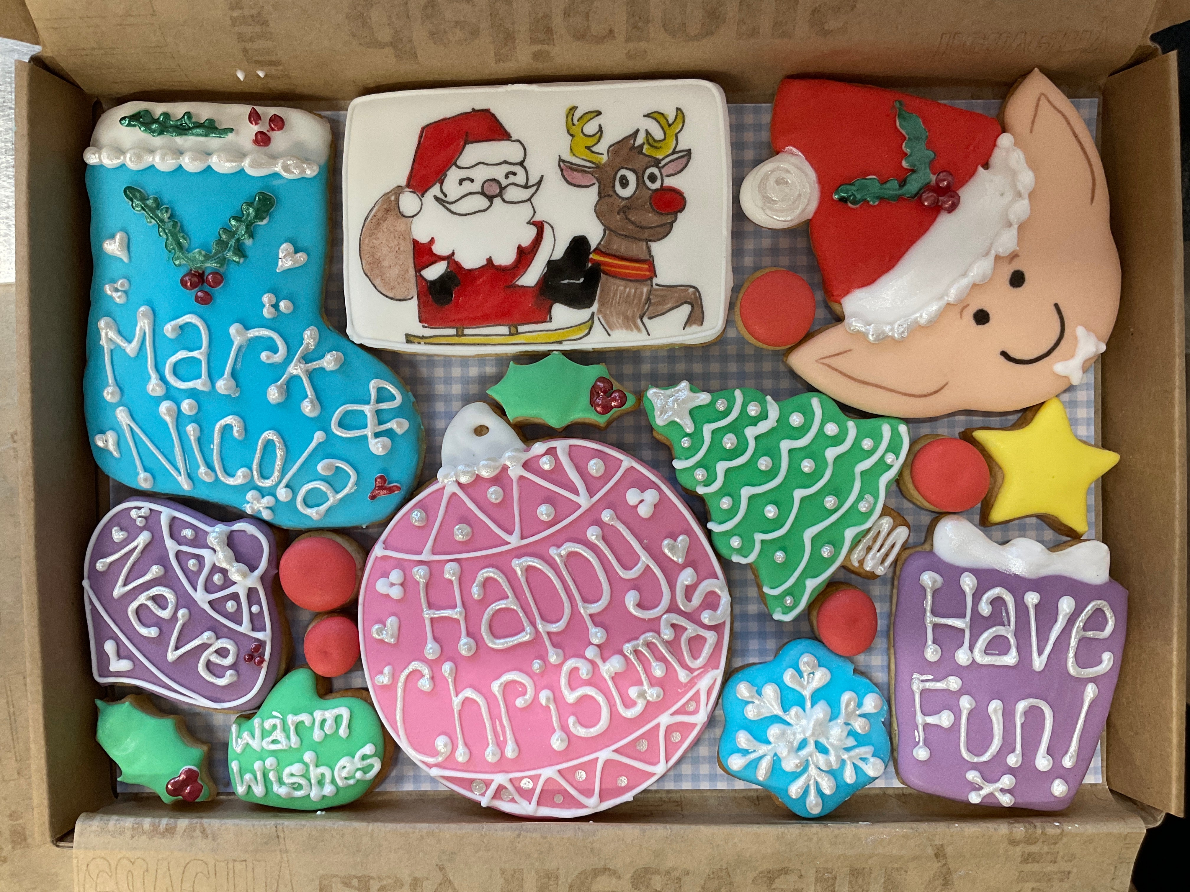 Christmas Cookie Box (Large)