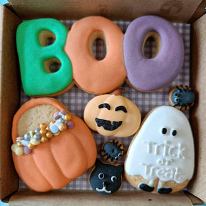 Boo! Trick or Treat - Halloween Treats - Little box of joy (Small)