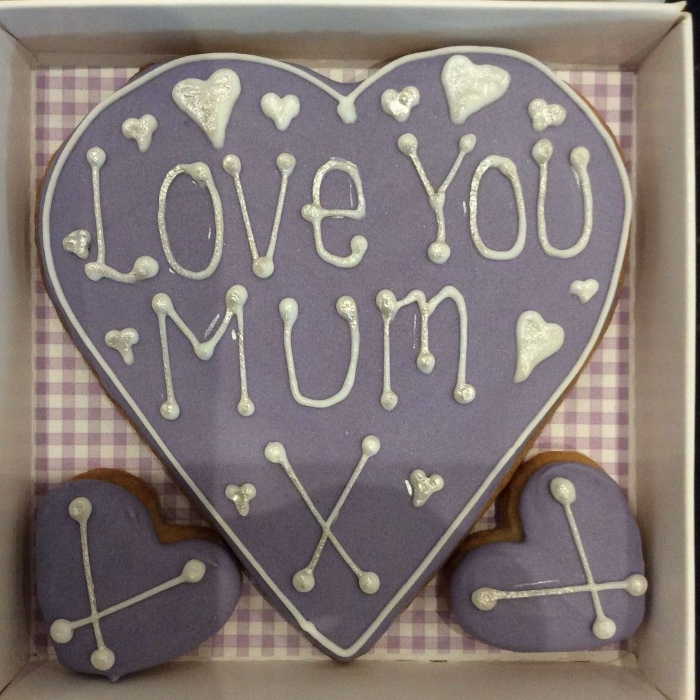 Love You Mum Loveheart - Little Box of Joy