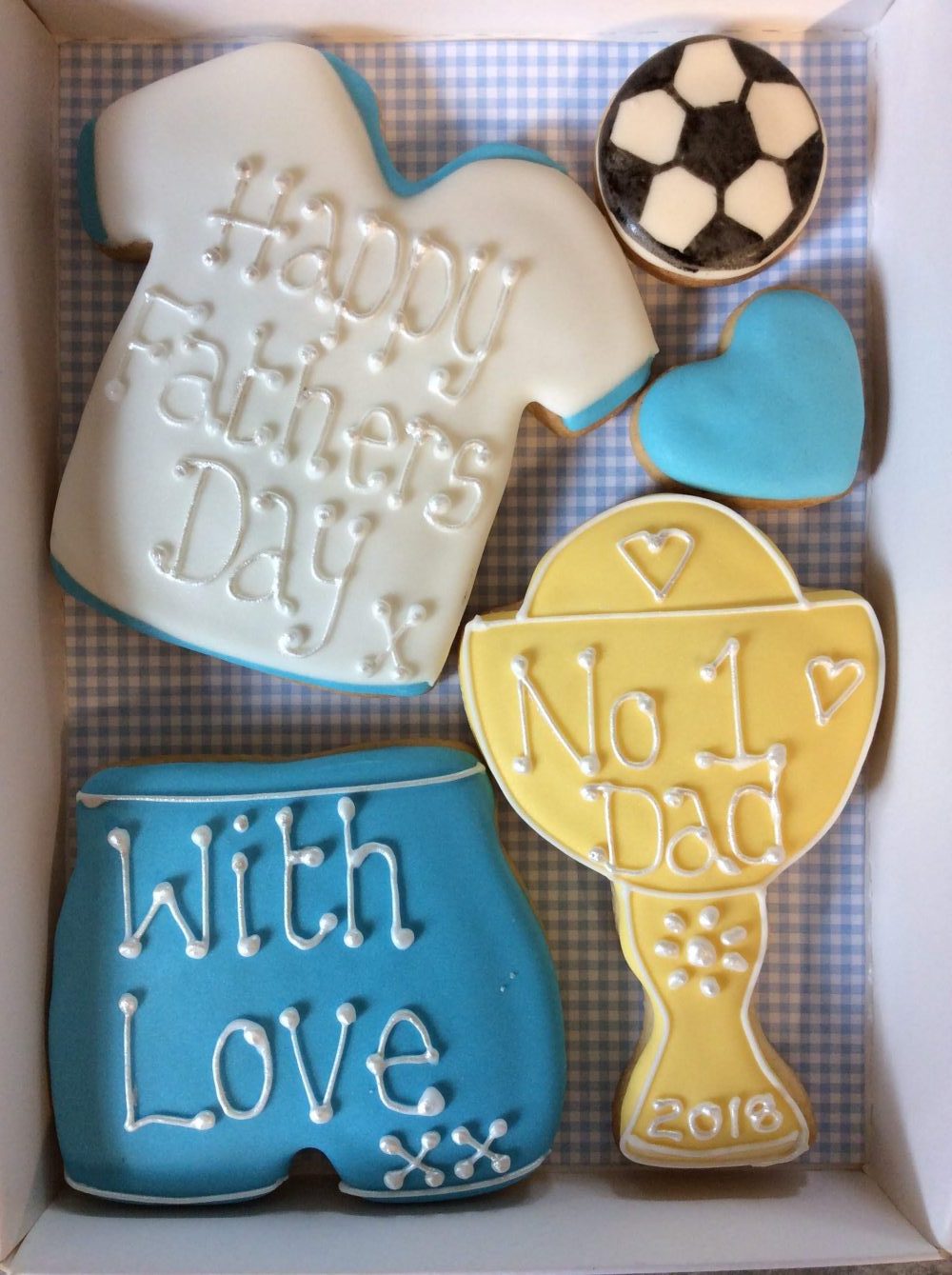 Fathers Day Cookie Box (Medium)